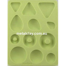 Sculpey Bakeable Silicone Molds   Cabochon Shapes